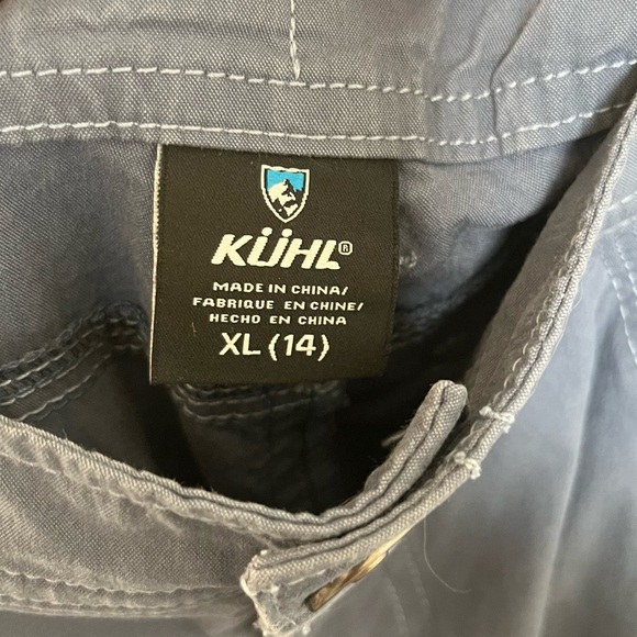 Kuhl Splash Roll-up Kids Pants Size 14 - Picture 8 of 8